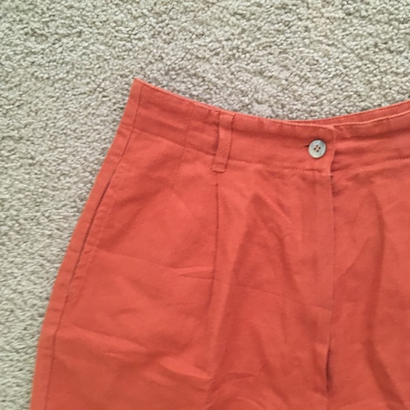 Linen high waisted shorts - Picture 4 of 6